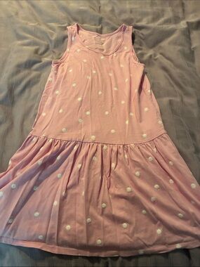 George Pink Polka Dot Casual Girls Dress